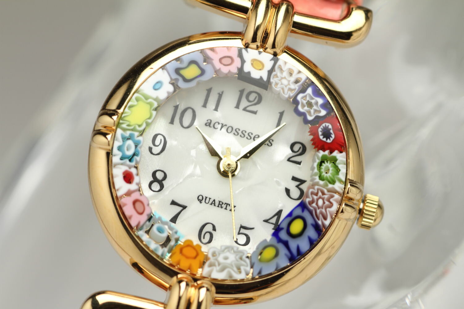 ベネチアンガラス 腕時計 ムリーナ 選べる6色 革ベルトタイプのサムネイル