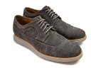 COLE HAAN LUNARGRAND LONG. WING PEWTER CANVASコールハーン ルナグランド ウイング チップ