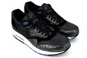 NIKE AIR MAX 1 DELUXE BLACK/BLACK-HYPER COBALT ナイキ エア マックス 1 デラックス