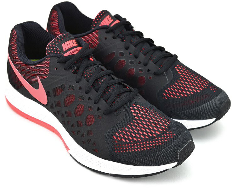 NIKE AIR ZOOM PEGASUS 31 BLACK/HYPER PUNCH ナイキ エア ズーム ペガサス 31