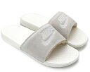 WMNS NIKE BENASSI JDI SHEARLING SAIL/SAIL ウィメンズ ナイキ ベナッシ JDI シェーリング