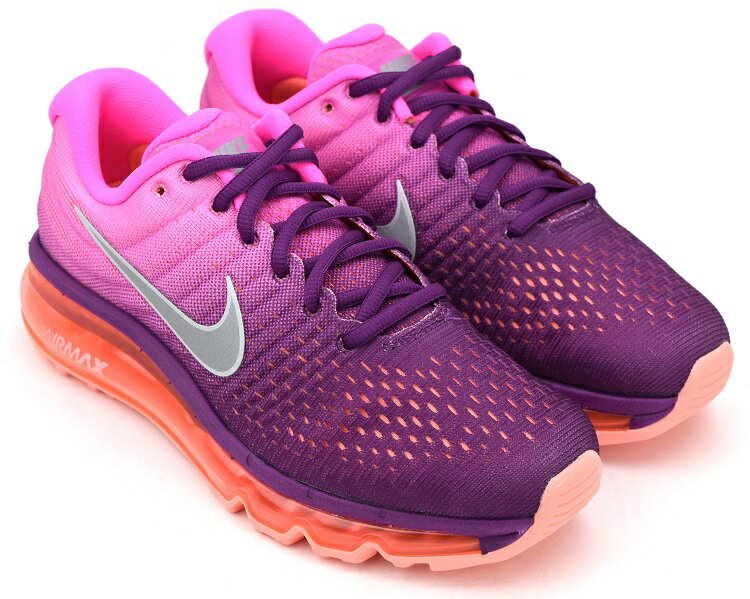 WMNS NIKE AIR MAX 2017 BRIGHT GRAPE/WHITE-FIRE PINK ウィメンズ ナイキ エア マックス 2017