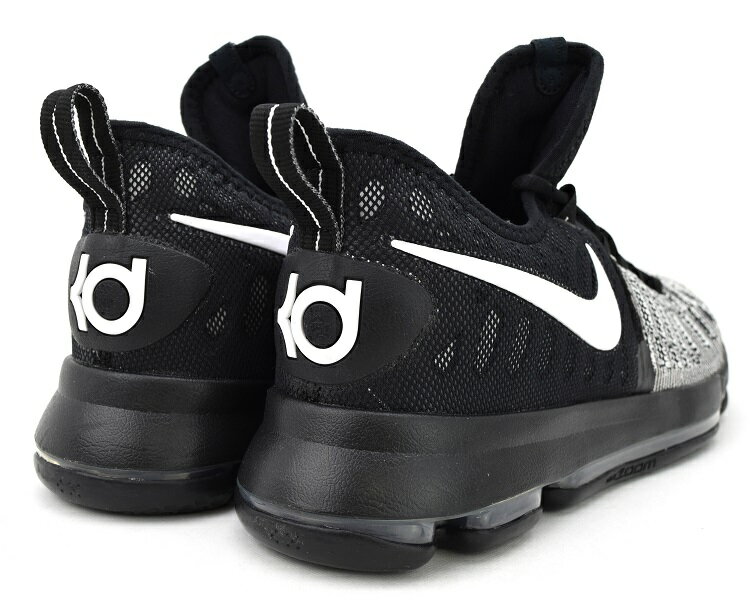 NIKE ZOOM KD 9 BLACK/WHITE ナイキ ズーム ケビンデュラント 9