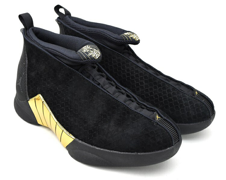 NIKE AIR JORDAN 15 RETRO DB BLACK/WHITE-METALLIC GOLD ナイキ エア ジョーダン 15 レトロ ドーレンベッカー