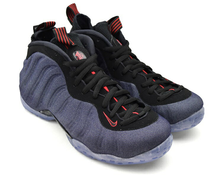 NIKE AIR FOAMPOSITE ONE OBSIDIAN/BLACK-UNIVERSITY RED ナイキ エア フォームポジット ワン