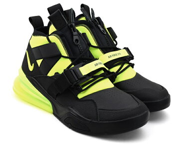 NIKE AIR FORCE 270 UTILITY BLACK/VOLT ナイキ エア フォース 270 ユーティリティ