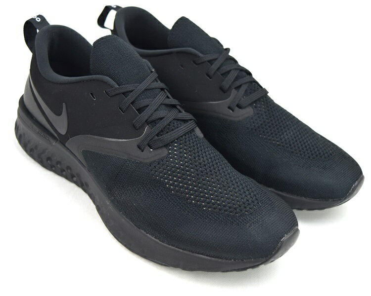 NIKE ODYSSEY REACT 2 FLYKNIT BLACK/BLACK-WHITE ナイキ オデッセイ リアクト 2 フライニット