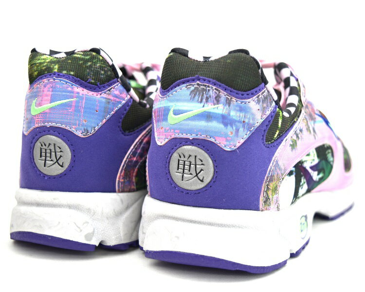 NIKE ZM STREAK SPECTRUM PLUS PREM COURT PURPLE/LT POISON GREEN ナイキ ズーム ストリーク スペクトラム プラス