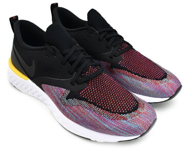 NIKE ODYSSEY REACT 2 FLYKNIT BLACK/BLACK-UNIVERSITY RED ナイキ オデッセイ リアクト 2 フライニット