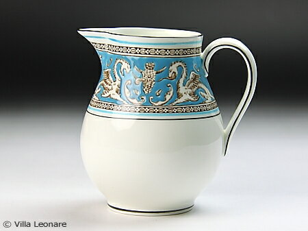 【ウエッジウッド】フロレンティーン　ターコイズ　クリーマー・ミルクピッチャーのサムネイル