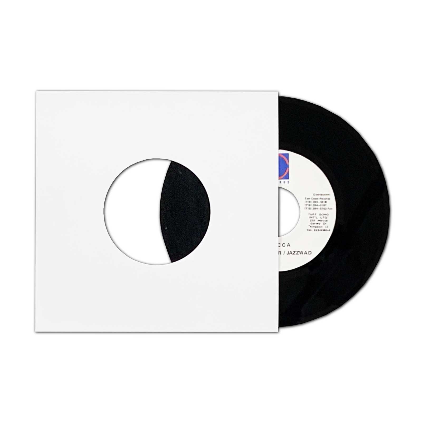 7インチ EPレコード用 10枚 20枚 特厚紙 白ジャケット スリーブ 無地 紙 袋 保護ケース VillageBox (V0057)