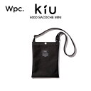 KiU Wpc. サコッシュ ミニ 撥水防水 600D サコッシュ ブラック Wpc. ワールドパーティー