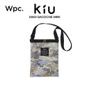 KiU Wpc. サコッシュ ミニ 撥水防水 600D サコッシュ スプラッシュカモフラ Wpc. ワールドパーティー