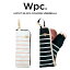 Wpc 折りたたみ傘 軽量 レディース傘 晴雨兼用傘 ハート＆ボーダー ミニ ジッパーケース heart & border gold mini Wpc. ワールドパーティー 951-128