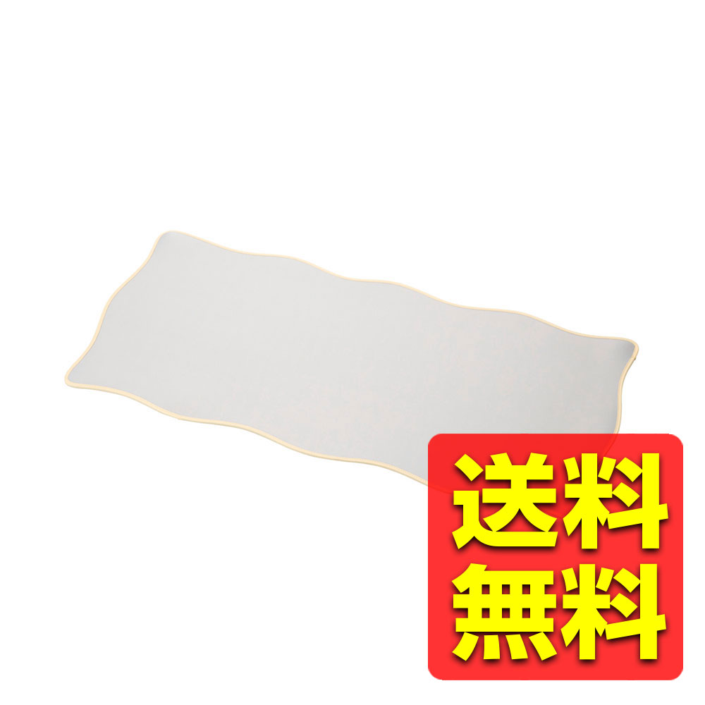 デスクマット マウス対応 ウェーブデザイン マット 大型 マウスパッド ズレにくい 裏面ラバー 700×320×4mm グレー マウスパット マウスパット MP-UKDM01GY / ELECOM エレコム 【送料無料】