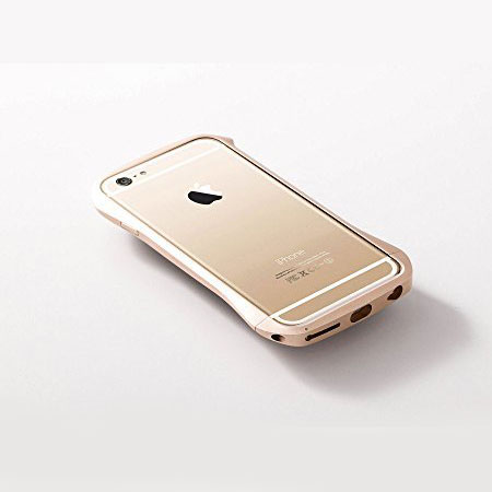 iPhone6s iPhone6 ケース バンパー アルミ Deff CLEAVE Aluminum Bumper for iPhone 6 / 6s DCB-IP60A6GD (ゴールド（金）)【送料無料】