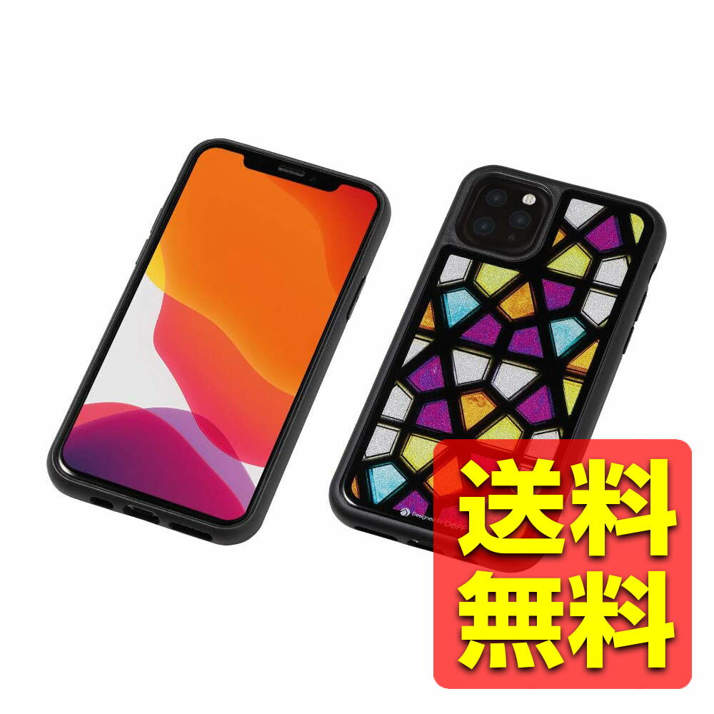 Rakuten - iPhone11 Pro ケース カバー Hybrid Case Etanze（エタンゼ） for iPhone 11 Pro ハイブリッドケース (ステンドグラス3)アイフォン アイフォーン アイホン 11プロ 背面ガラス DCS-IPE19SST3 / Deff ディーフ 【送料無料】