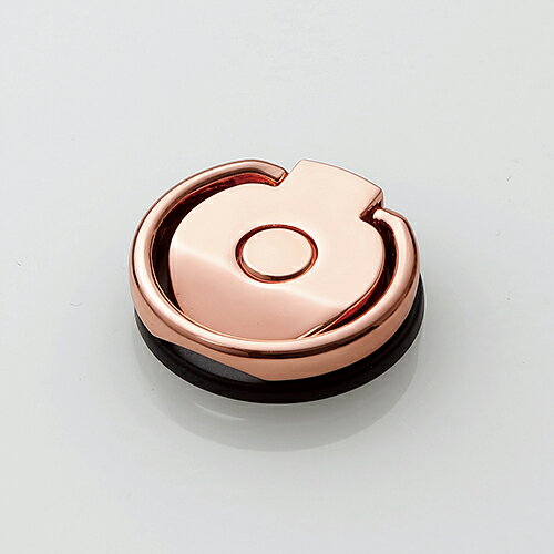 リングストラップ スマホリング iPhone専用 自己吸着シート スタンド機能 耐荷重200g ピンク 落下防止 ストラップ P-STFBRPN / ELECOM エレコム 【送料無料】