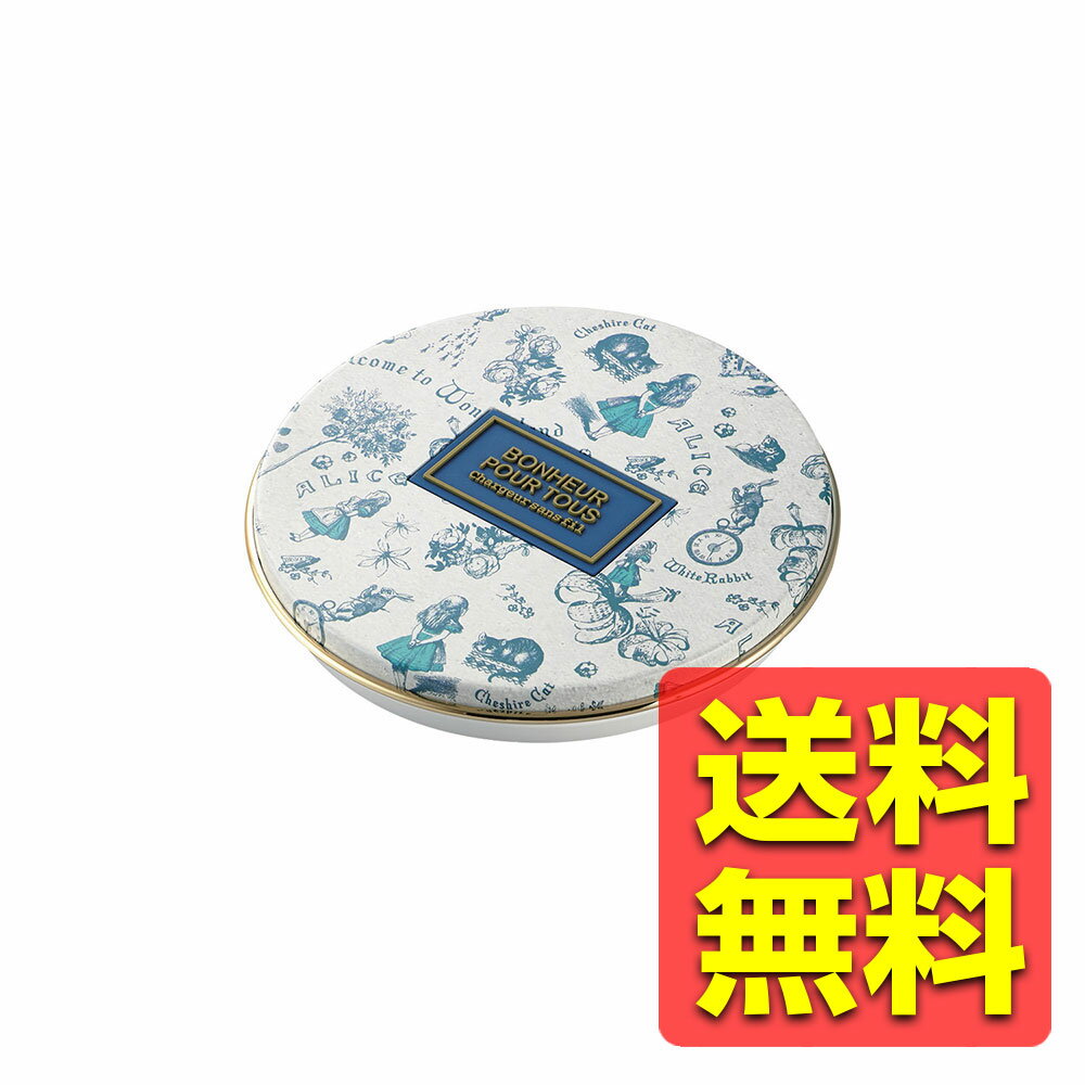 Qi規格対応ワイヤレス充電器 / 5W / 卓上 / デザインモデル / アリスのパーティー スマホ充電器 無線 W-QA07A / ELECOM 【送料無料】