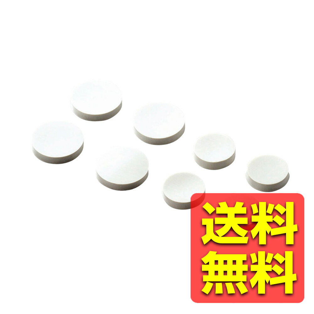 耐震マット 2サイズのお得なセット 丸形 各4枚入り (直径25mm / 直径20mm) 耐荷重 25kg (4枚使用) / 耐荷重 15kg (4枚使用) 地震対策 転倒防止 防災用品 グレー TG-013 / ELECOM エレコム 【送料無料】