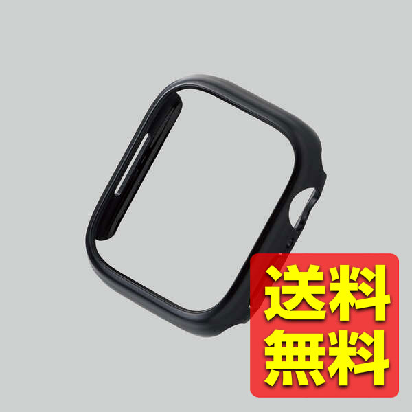 åץ륦å С  Series 7 [ 41mm ] Хѡ ϡ ¦ݸ Ѿ׷ ɻ Apple Watch ǥֹ[ A2473 ] ݥꥫܥ͡ ֥å AW-21BBPPBK / ELECOM 쥳 ̵