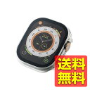 アップルウォッチ カバー Apple Watch Ultra 49mm フルカバー ケース 強化ガラス 表面硬度10H 全面保護 液晶 側面 指紋防止 飛散防止...