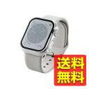 アップルウォッチ カバー Apple Watch Series 8 / 7 41mm フルカバー セラミックコート ゴリラガラス 表面硬度10H超 全面保護 液...
