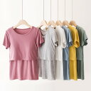 授乳服 半袖 授乳Tシャツ マタニティー トップス 妊婦 妊娠 授乳 産前 産後 ママ シンプル 夏 母の日