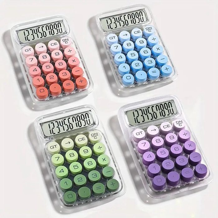 【おすすめ・人気】（まとめ）カシオ カラフル電卓 ミニジャストタイプ12桁 ホワイト MW-C20C-WE-N 1台【×5セット】|安い 激安 格安
