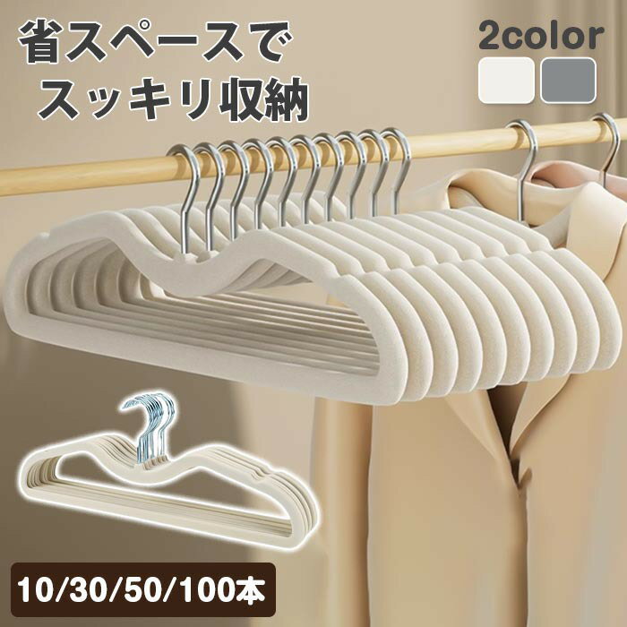 樂天商城 - すべらない ハンガー 10本〜100本セット スリムハンガーハンガー 肩 跡つかない 軽い 薄い 省スペース 多機能 高品質 型崩れしない 型崩れ防止 滑らないハンガー 滑りにくい 肩出ない 乾湿両用 滑り止め おしゃれ