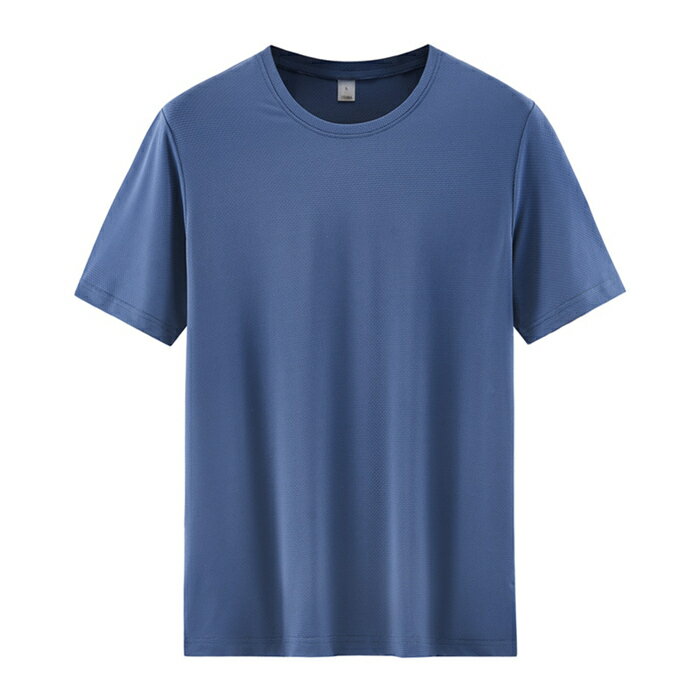 樂天商城 - Tシャツ 大きいサイズ メンズ 半袖 アイスシルク 接触冷感 ひんやり 超薄手 速乾 吸汗 通気性 ゆったり ビッグシルエット 無地 クルーネック トップス カジュアル おしゃれ 夏用 涼しい 男性用 夏