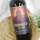 マンモス ジンファンデル 750ml/マーレ・マンニュム