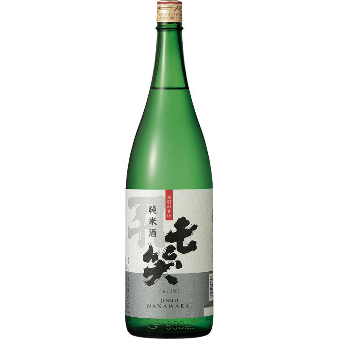 七笑 純米酒 1800ml 1