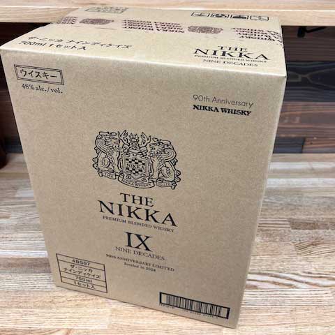 ザ・ニッカ ナインディケイズ 90周年記念ボトル プレミアム ブレンデッド ウイスキー 700ml THE NIKKA NINE DECADES NIKKAWHISKY 90TH ANNIVERSARY LIMITED PREMIUM BLENDED WHISKY【送料無料】※北海道500円・沖縄県1000円別途送料がかかります。 ザ・ニッカ ナインディケイズ 90周年記念ボトル プレミアム ブレンデッド ウイスキー 700ml THE NIKKA NINE DECADES NIKKAWHISKY 90TH ANNIVERSARY LIMITED PREMIUM BLENDED WHISKY【送料無料】※北海道500円・沖縄県1000円別途送料がかかります。