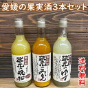 【送料無料】愛媛のお酒 栄光酒造 蔵元の果実酒 500ml×3本セットみかん 晩柑 ゆず 無添加※北海道500円・沖縄県1000円別途送料がかかります。