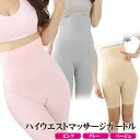【メール便送料無料】ハイウエストマッサージガードル ロングタイプ 補正下着 台湾 小 集