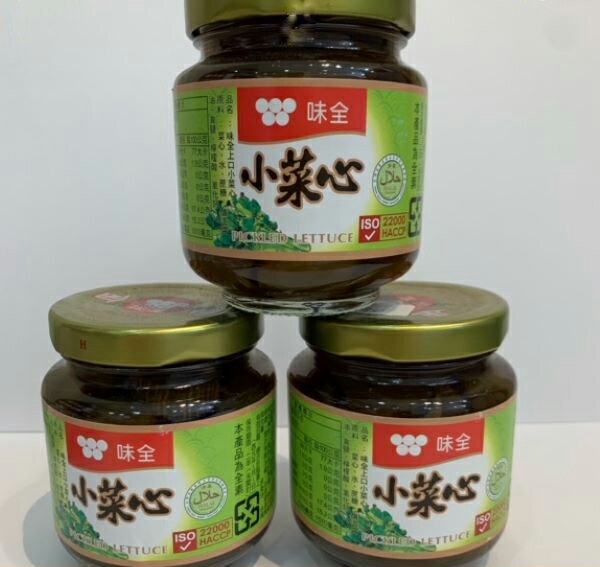 24瓶セット　台湾産 味全小菜心 味全 菜心 (170g×24) 宅配便送料無料　台湾産 台湾　食品　台湾物産　館　台湾お土産　台湾 台湾祭