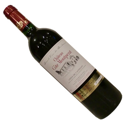 【ボルドーワイン】【赤ワイン】シャトー　コート　モンプザ　2002[フランス][フルボディー]