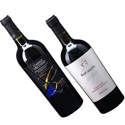イタリア大人気生産者ファルネーゼ 赤ワイン2本セット モンテプルチアーノ ダブルッツオ カーサレ ヴェッキオ & ドン カミッロ【送料無料】【赤ワインセット】