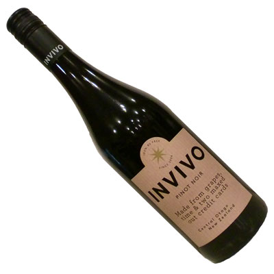 【ニュージーランドワイン】【赤ワイン】インヴィーヴォ　ピノ・ノワール　セントラル・オタゴ　2018［ミディアムボディー］