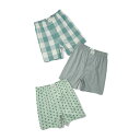 アメリカンイーグル AMERICAN EAGLE メンズ Men 039 s トランクス 下着 3枚セット AEO Shadow Eagle Stretch Boxer Short 3-Pack グリーン系