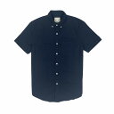 AJC[O AMERICAN EAGLE Y Men's  IbNXtH[h Vc AE Short-Sleeve Oxford Button-Up Shirt lCr[ Navy