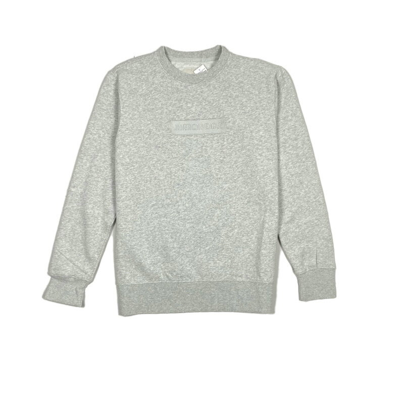 アメリカンイーグル AMERICAN EAGLE メンズ Men 039 s スウェット トレーナー AE Fleece Crew Neck Sweatshirt ライトグレー