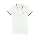 アメリカンイーグル AMERICAN EAGLE メンズ Men 039 s スリムフィット ポロシャツ AE Slim Fit Pique Polo Shirt ホワイト