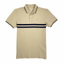 アメリカンイーグル ポロシャツ メンズ アメリカンイーグル AMERICAN EAGLE メンズ Men's 半袖 ポロシャツ AE Striped Polo Shirt カーキ ベージュ系