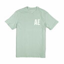 AJC[O AMERICAN EAGLE Y Men's  TVc AE Super Soft Graphic T-Shirt OtBbN ~g Mint