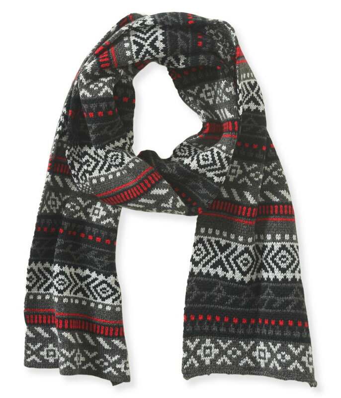 (エアロポステール) AEROPOSTALE スカーフ マフラー Fair Isle Scarf マルチカラー