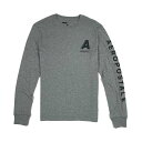 エアロポステール AEROPOSTALE メンズ Men's 長袖 Tシャツ ロンT Long Sleeve Aero NYC Graphic Tee グレー