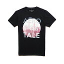 エアロポステール AEROPOSTALE メンズ Men 039 s 半袖 Tシャツ Aeropostale Circle City Graphic Tee ブラック Black