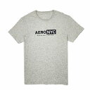 GA|Xe[ AEROPOSTALE Y Men's  TVc Aero NYC Box Logo Appliqu? Graphic Tee CgwU[O[ Light Heather Grey